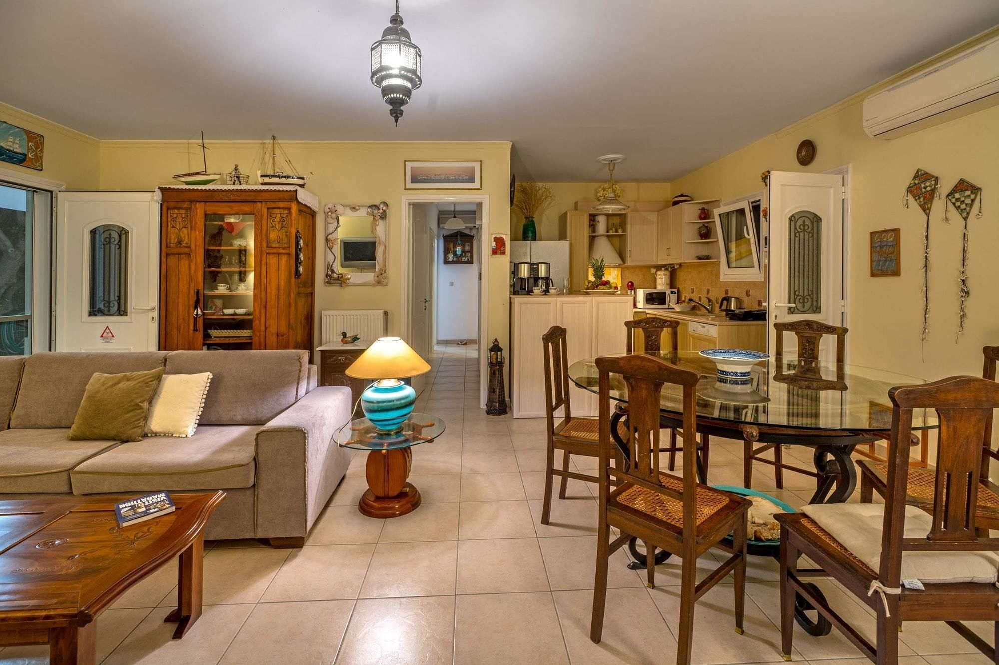 Maria'S Seaside Villa - House With 3 Rooms In Marathon, With Wonderful المظهر الخارجي الصورة