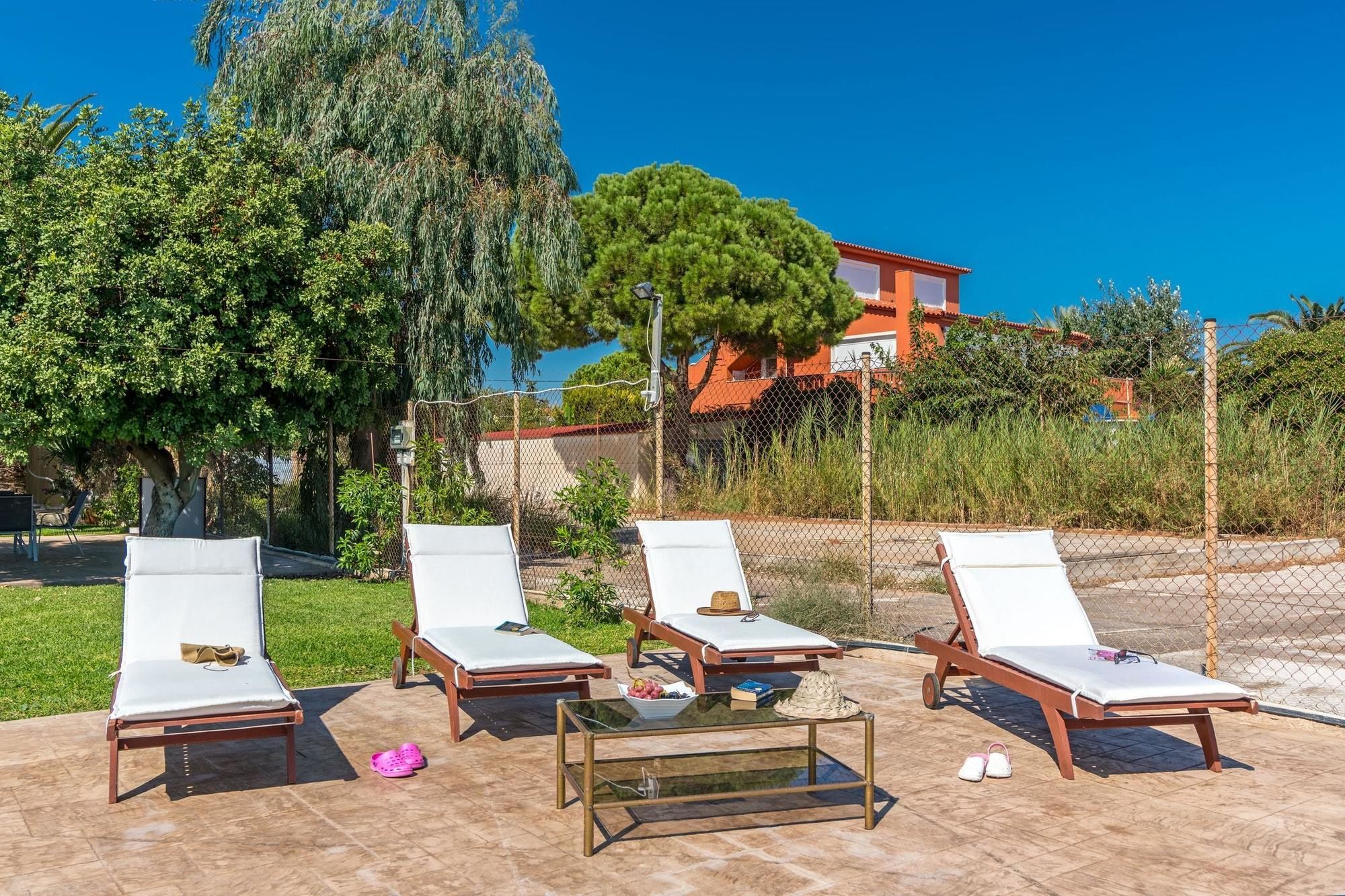 Maria'S Seaside Villa - House With 3 Rooms In Marathon, With Wonderful المظهر الخارجي الصورة