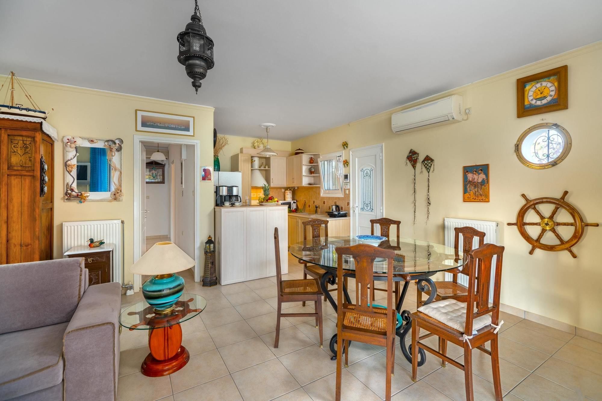 Maria'S Seaside Villa - House With 3 Rooms In Marathon, With Wonderful المظهر الخارجي الصورة