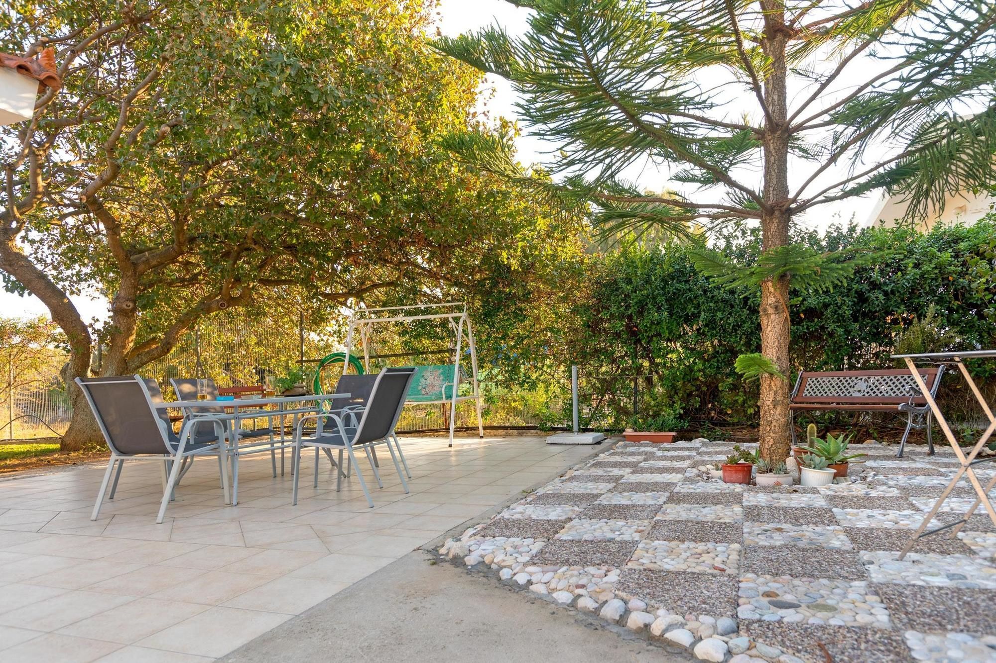 Maria'S Seaside Villa - House With 3 Rooms In Marathon, With Wonderful المظهر الخارجي الصورة